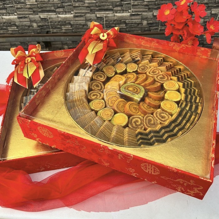 

Hampers Tampah Imlek Mewah Isi 66Pcs