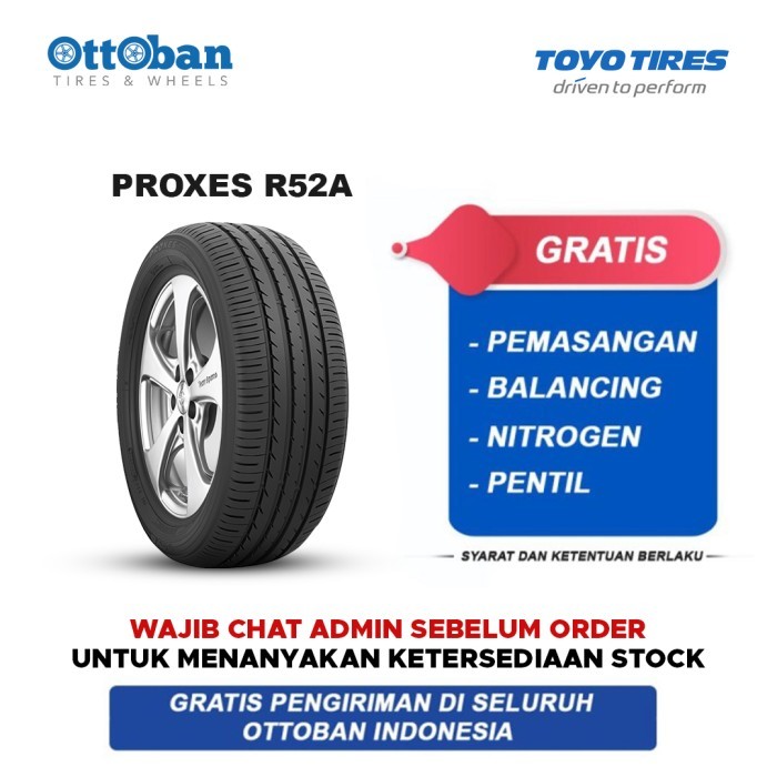 Toyo Tires Proxes R52A 215 50 R18 92V TLY MGSS NB1Z Ban Mobil