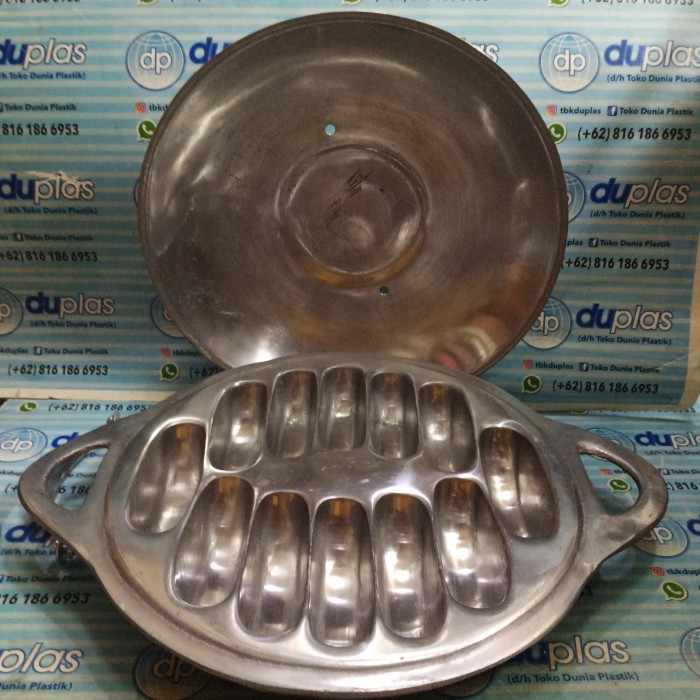 

BEST SELLER CETAKAN LOYANG KUE PANCONG PUKIS RANGI ISI 12 LUBANG ALUMINIUM TEBAL