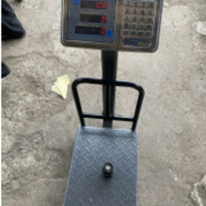 TERBARU - timbangan duduk digital voltron 150kg kecil 30x40 /semua tera baru