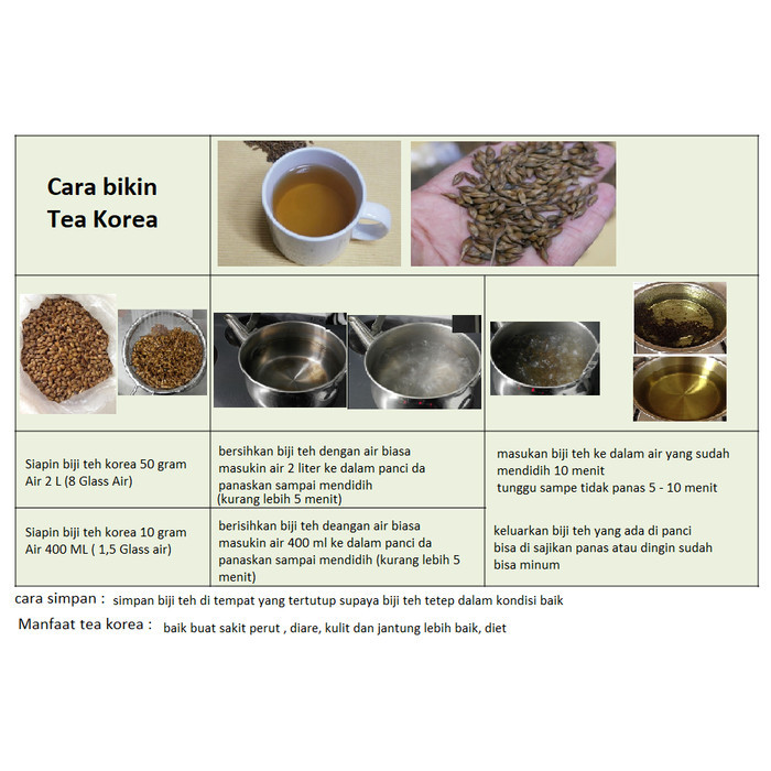 

Korean Roasted Corn Tea Teh Biji Jagung Korea 500G - Oksusu Ca Korea