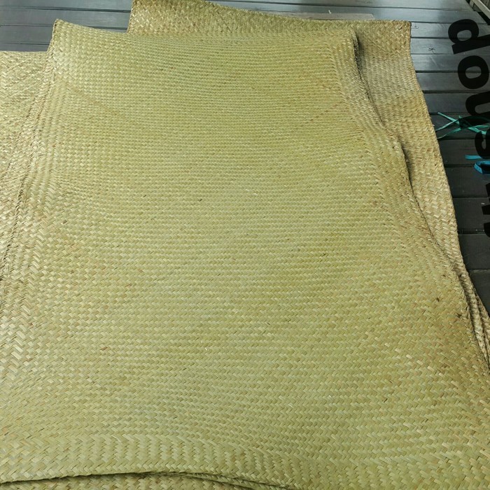 Terbaru Tikar Purun Tradisional Karpet Anyaman Purun Tiker Natural Polos Best Seller