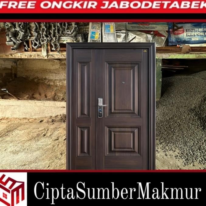 Best Pintu Utama Baja / Pintu Baja Fortress Mother And Son Type Fort 120.19 (120X210Cm)