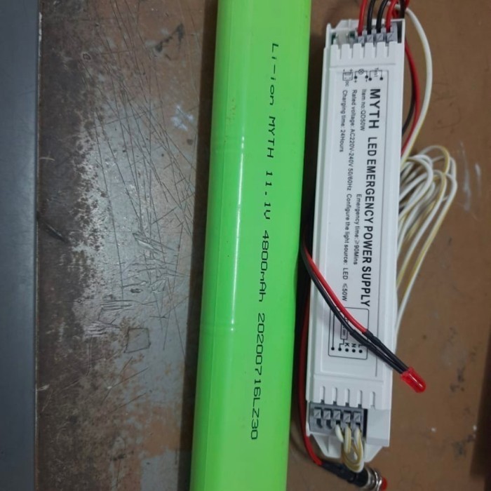 BATERAI NICAD EMERGENCY UNTUK LAMPU TL LED LAMPU T8 LED