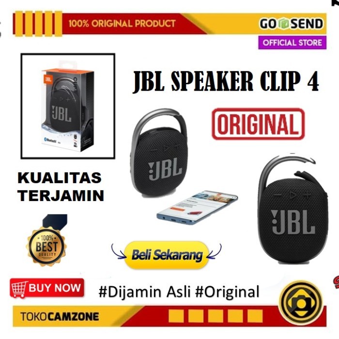 Jbl Clip 4 Bluetooth Wireless Speaker Portable Waterproof Clip4 Ip67
