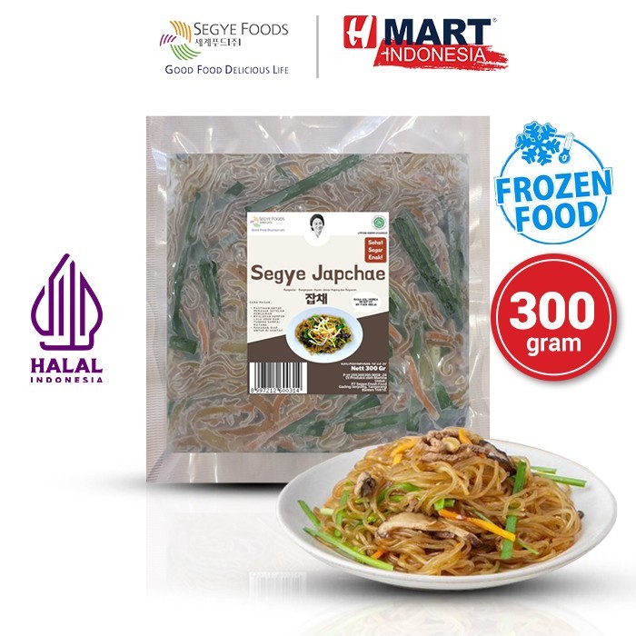 

Segye Japchae Ready To Cook - Rasa Asli Korea 350G
