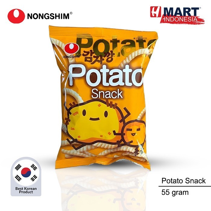 

Nongshim Potato Snack - Snack Korea Rasa Kentang 55G