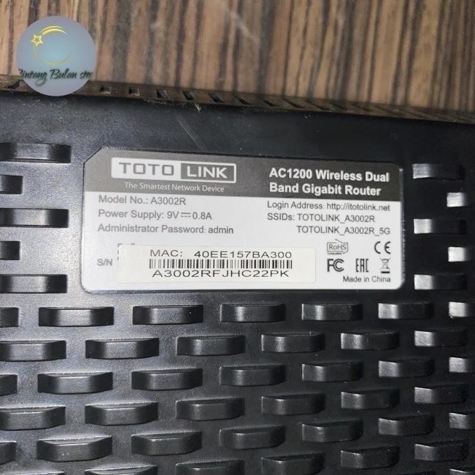 Grosir Router Totolink Ac1200 Dualband Gigabit