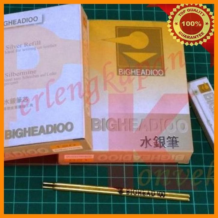 

[PLE] SILVER PEN BIGHEADIOO REFILL PEN PENANDA POLA