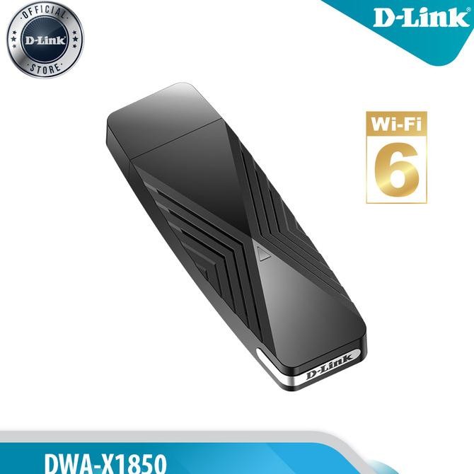 Promo D-Link Dwa-X1850 Wireless Ax1800 Mu-Mimo Wi-Fi 6 Usb 3.0 Adapter