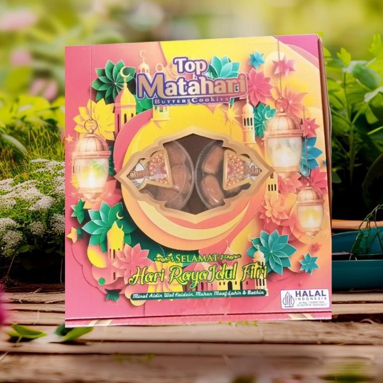 

VEX-2126 KUE KERING TOP MATAHARI PREMIUM/ PAKET LEBARAN ISI 6 TOPLES/LENGKAP DENGAN BUBBLE/PAKET EKONOMIS. Terlaris