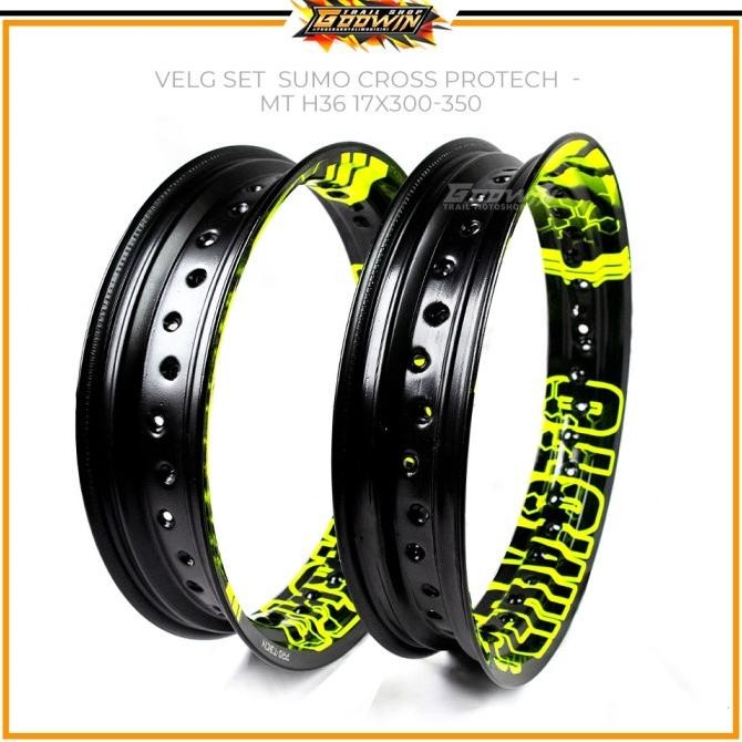 Velg Peleg Set Depan Belakang Velg Cross Supermoto Trail Full Set