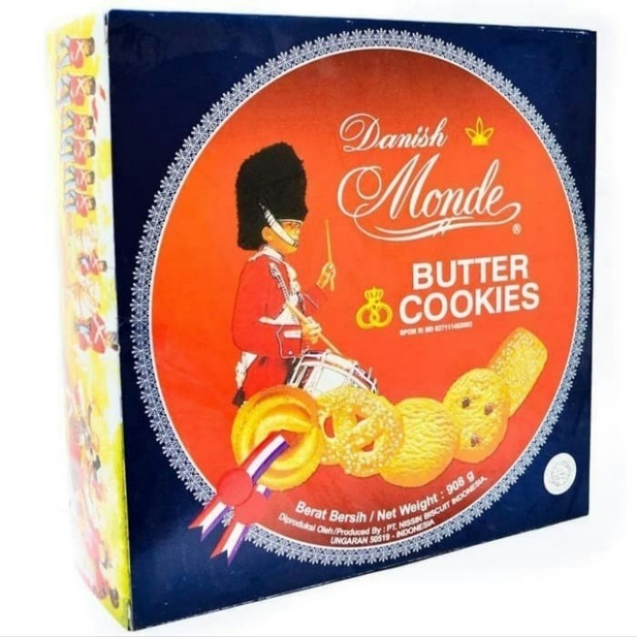 

New! Biskuit Kue Lebaran Monde Butter Cookies 908gr Idul Fitri