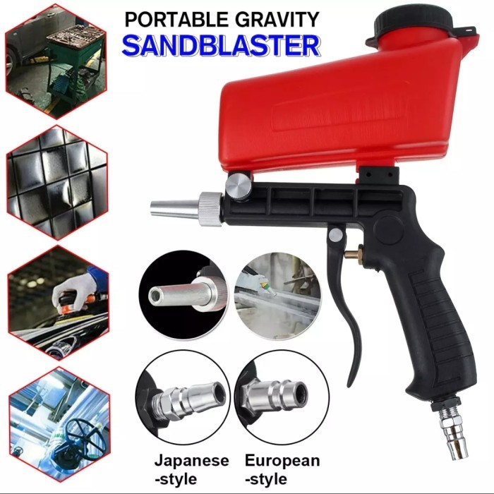 Portable sandblaster Sandblasting mesin sandblasting