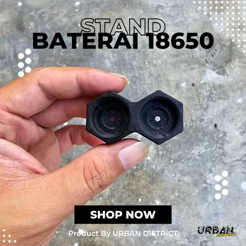 

Terlaris Urban Project Stand Batterai 18650 1 Pasang By District Garskin Stiker Custom Case Laminasi Tebal COD