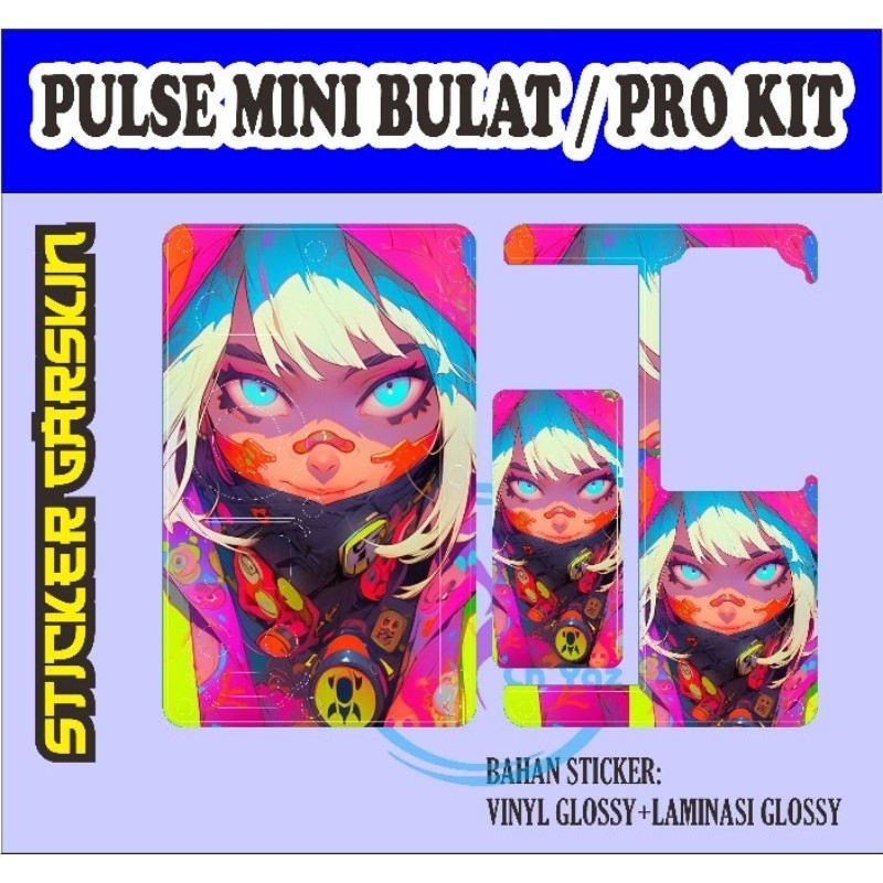 

Terlaris Puls3miniprokitv5 Dengan Bateraiii Garskin Stiker Custom Case Laminasi Tebal COD