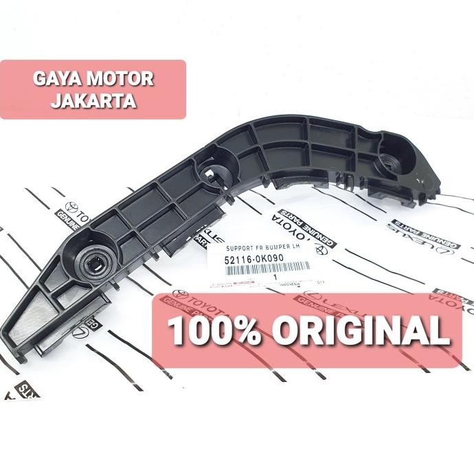 Support Bracket Bumper Depan Kiri Innova 52116-0K090