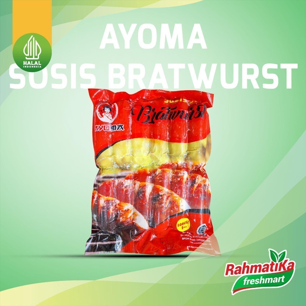 

Ayoma Sosis Bratwurst Mini 500 gr