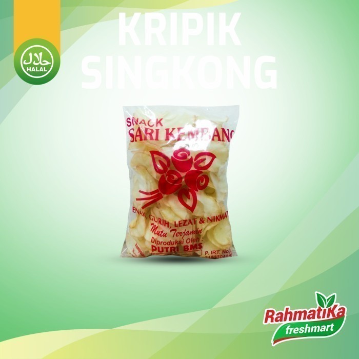 

Keripik / Kripik Singkong Cap Sari Kembang 125 gram (Snack)