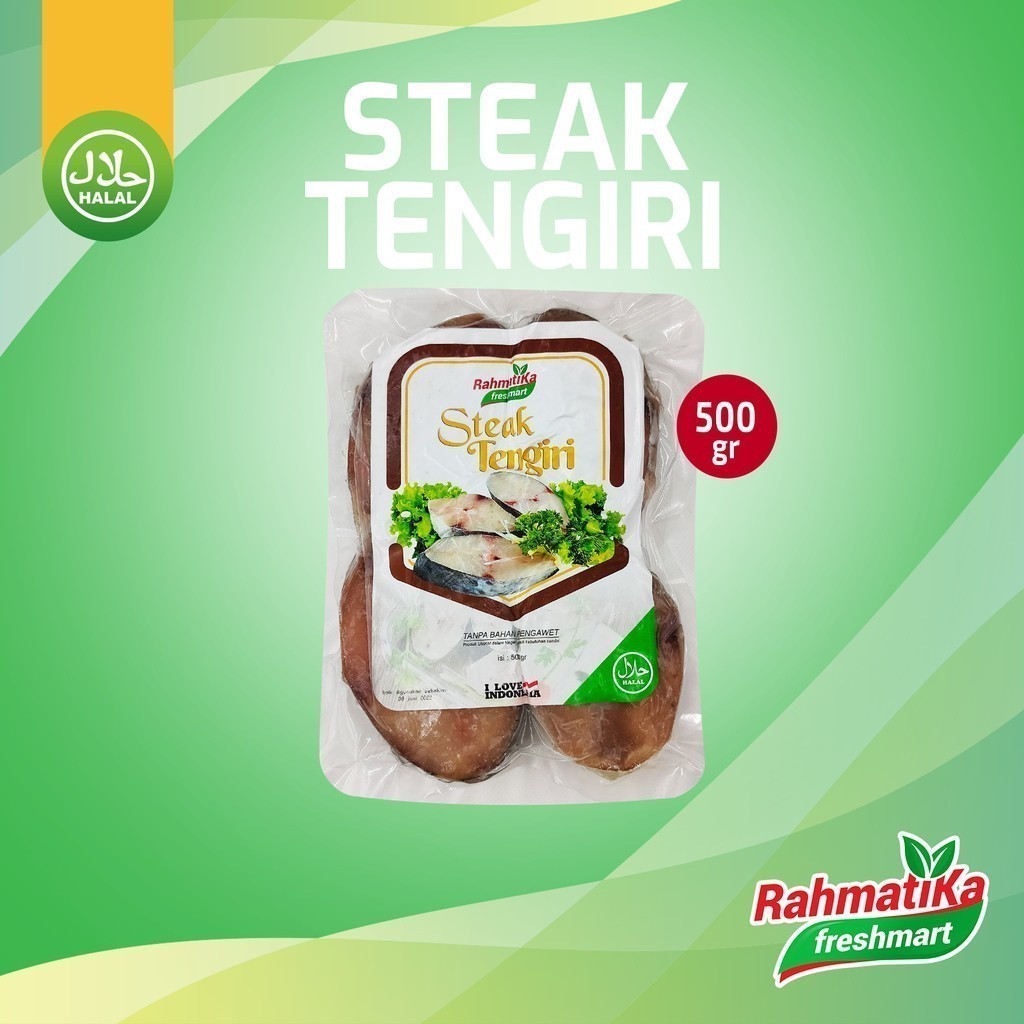 

Steak Tengiri / Fillet Ikan Tenggiri Frozen 500 gram