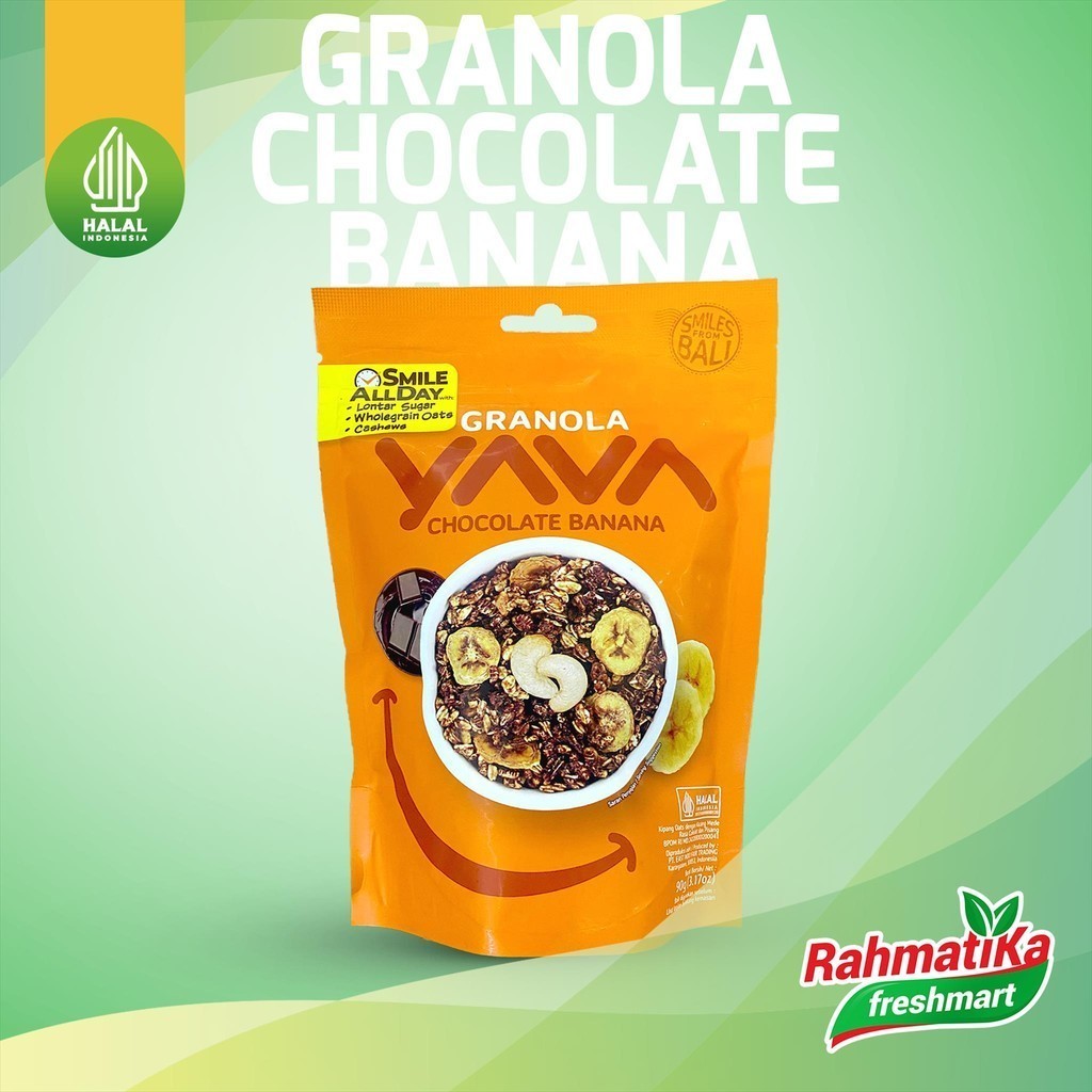 

YAVA Granola Chocolate Banana 90 gr