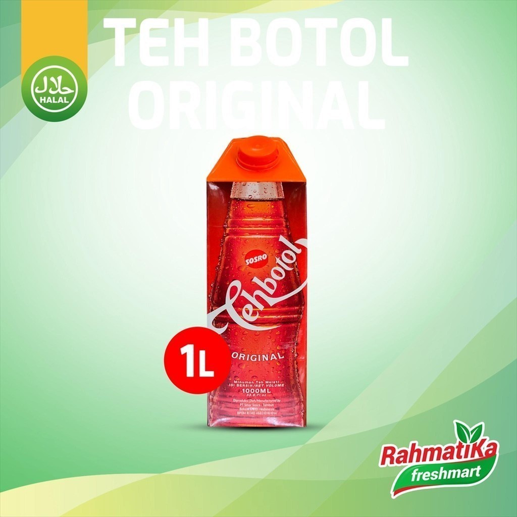 

SOSRO Teh Botol Original 1 Liter