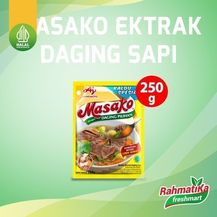 

Masako Bumbu Ekstrak Daging Sapi 250 gram