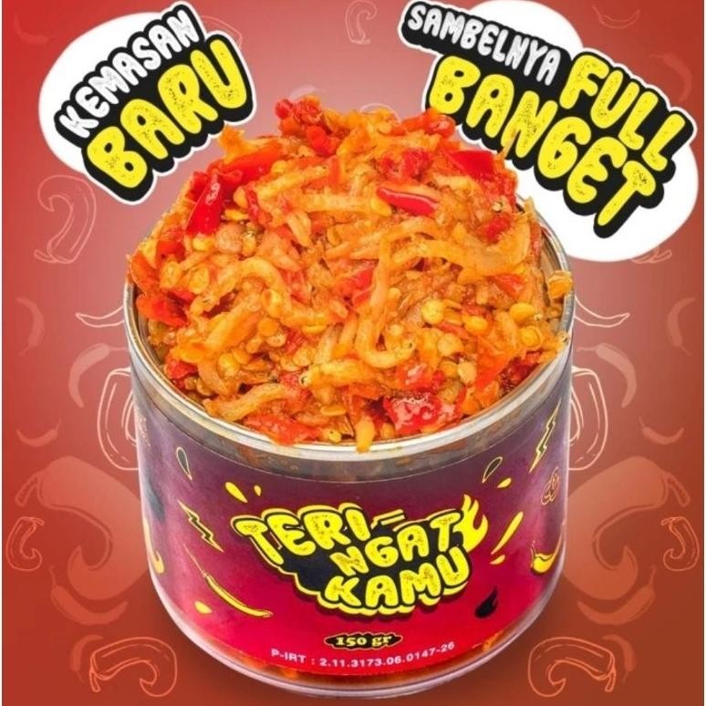 

Eatsambel - Teri Ngat Kamu 150 gr - Sambal Ikan Teri Asli 100% Halal