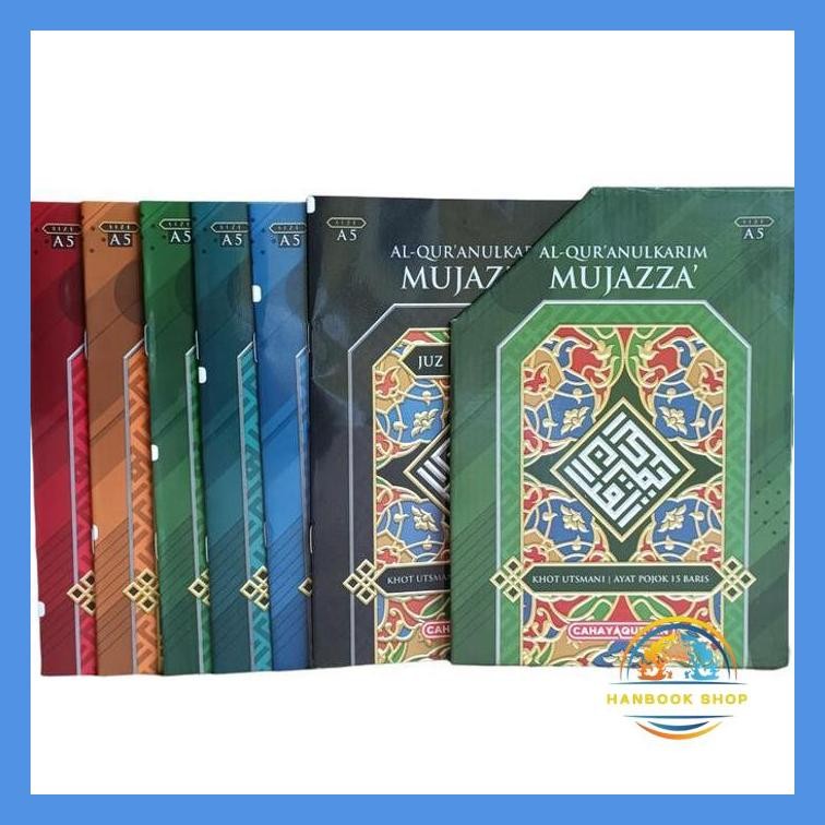 ALQURAN MUJAZZA PER JUZ UK A5, AL-QURAN MUJAZZA PER JUZZ