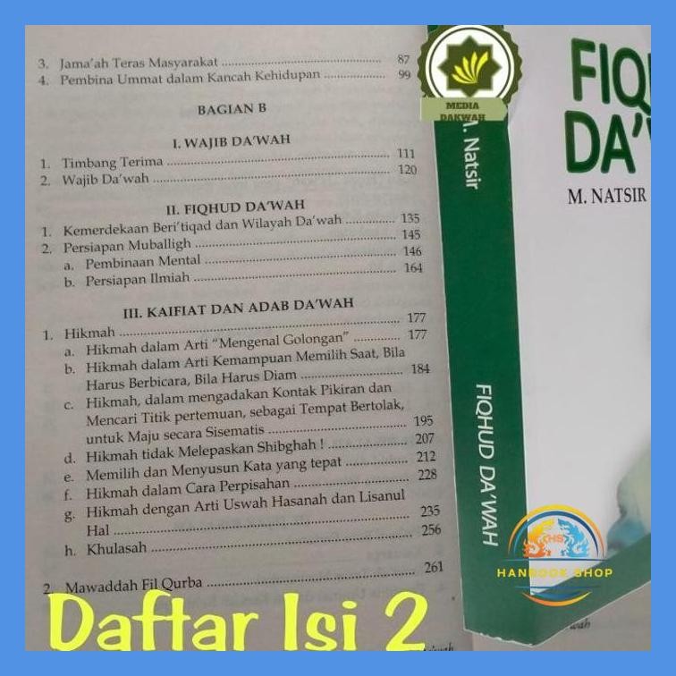 BUKU FIQHUD DA'WAH DAKWAH M NATSIR BAHASA INDONESIA