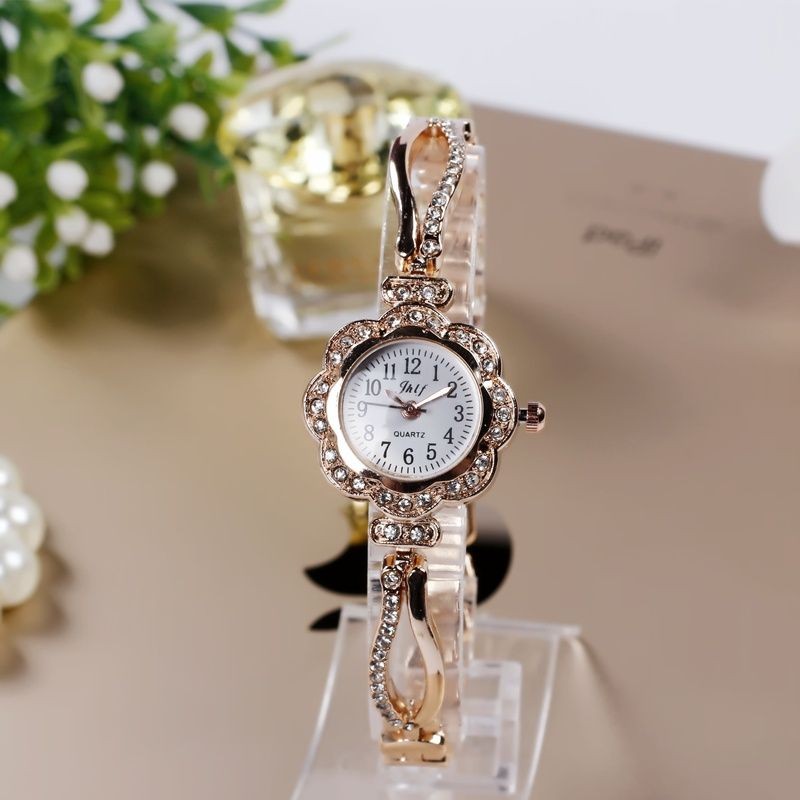 Women's Watch Korean Style Elegant Flower Quartz Watch