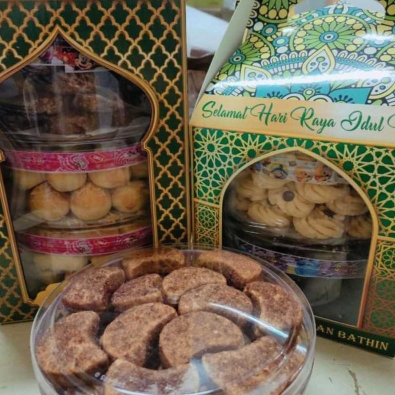 

paket kue kering lebaran isi 3 toples 500gr