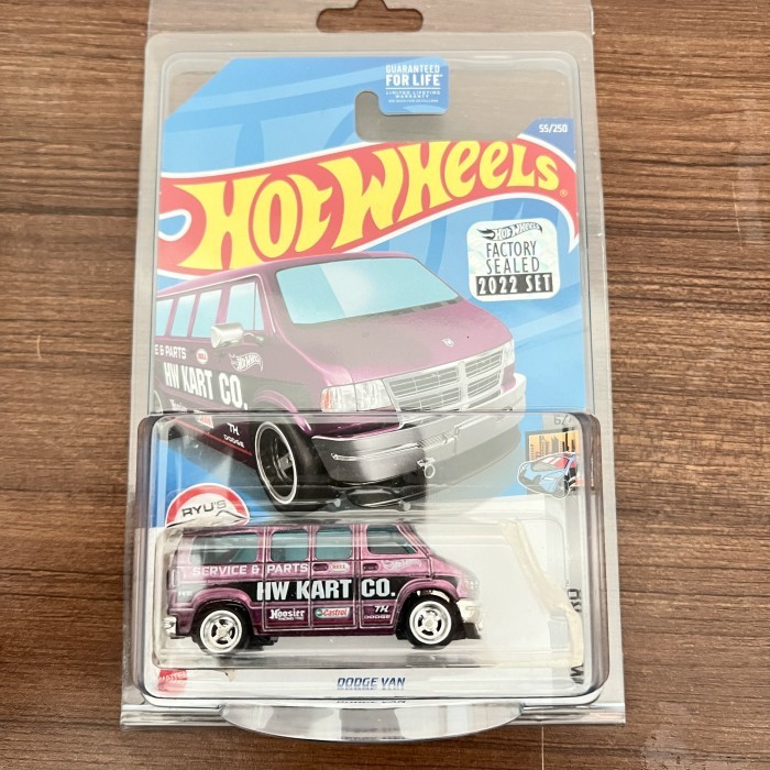 (READY) HOT WHEELS TH$ DODGE VAN FACTORY SEALED 2022 HW METRO SUPER TREASURE HUNTS