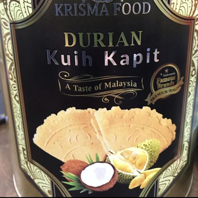 

kuih kapit semprong Singapore rasa durian kue kering lempit lebaran YAN