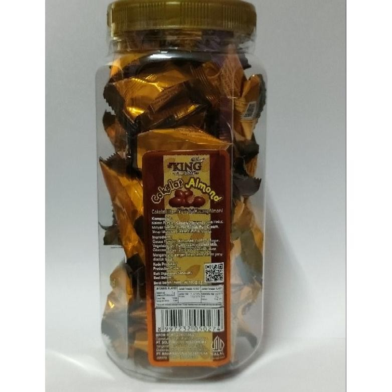 

SALE 1 Toples (Isi 40 Pcs) Coklat Almond d' KING in-137