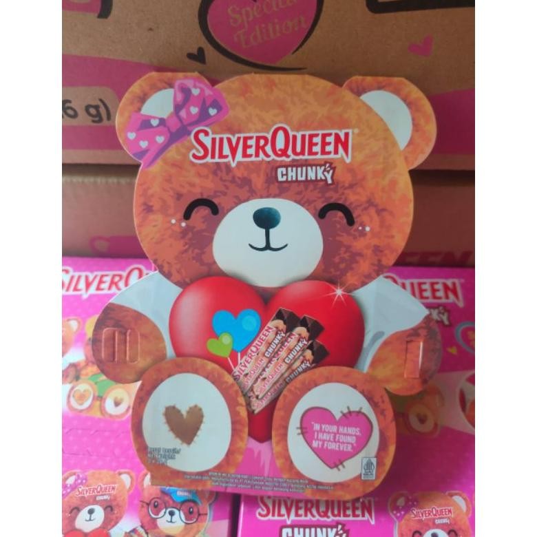 

COD Silverqueen Bear Valentine Chunky Cashew Special Edition 1 pack eag-124