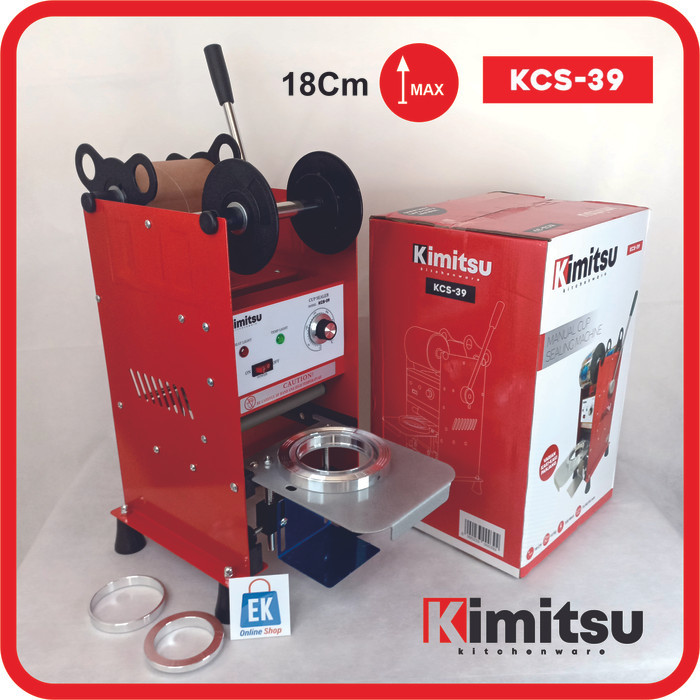 CUP SEALER KITSU KCS-39 MESIN CUP SEALER MANUAL MESIN CUP SEALER MESIN CUP GELAS MESIN CUP GELAS