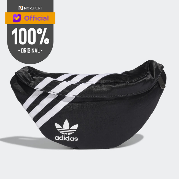 Tas Sneakers Adidas Original Nylon Waist Bag Black Gd1649 Best Quality