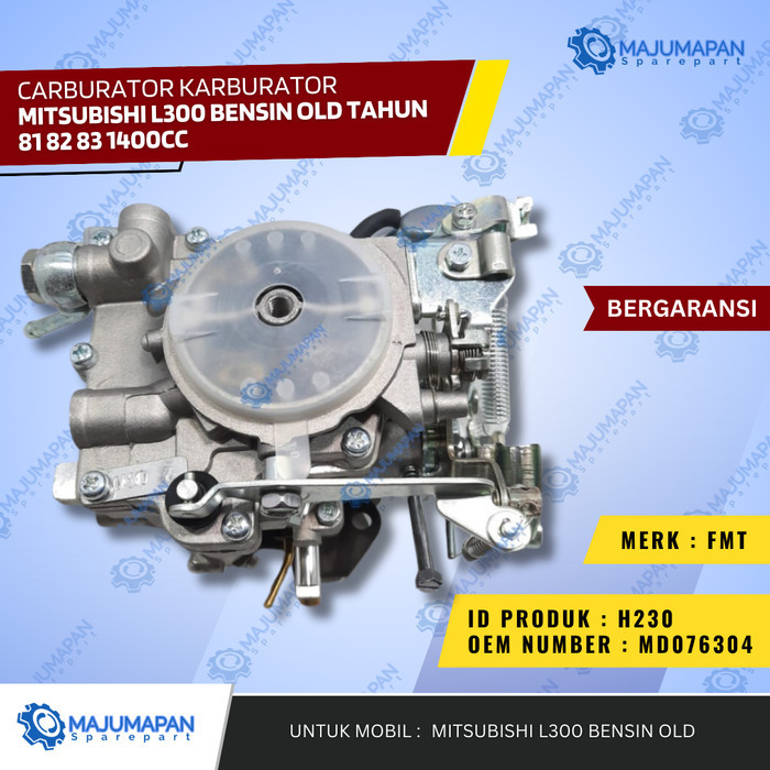 CARBURATOR KARBURATOR CARBU KARBU ASSY MITSUBISHI L300 BENSIN OLD