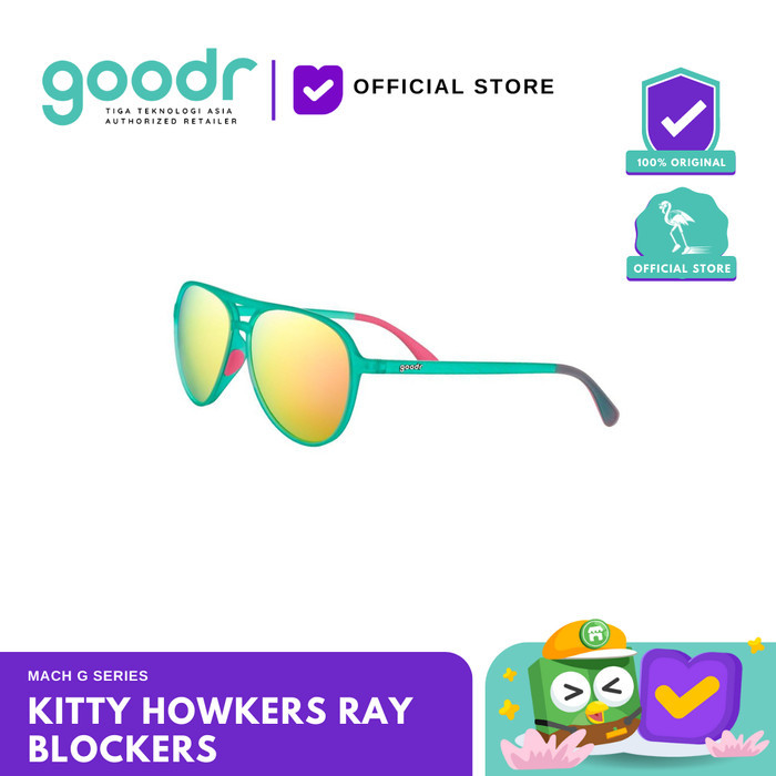 Goodr Sunglasses Kitty Hawkers Ray Blockers Best Seller