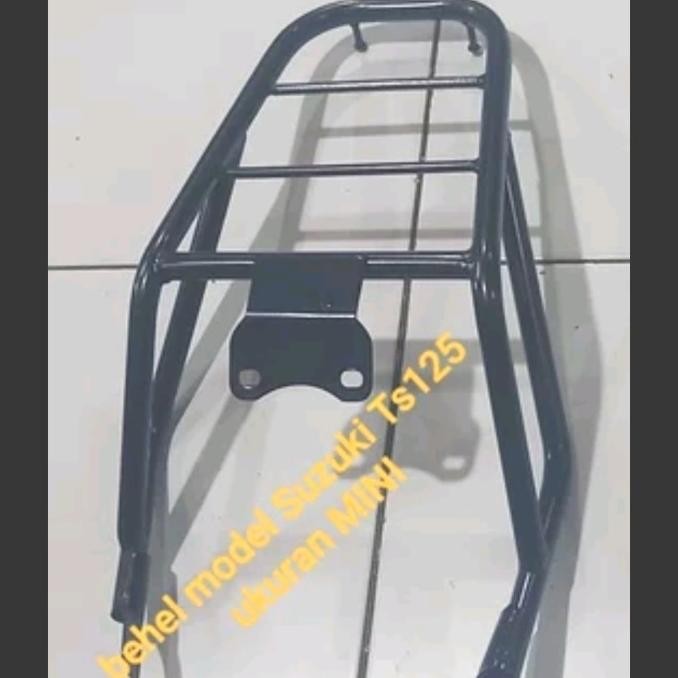 behel mini Suzuki Ts125 bagasi mini Suzuki Ts125 bagasi Suzuki TS125 behel Suzuki Ts125 Rak belakang