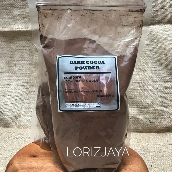 

Java Cocoa Dark Coklat Powder Murni 100% 500Gr - Classic Terlaris