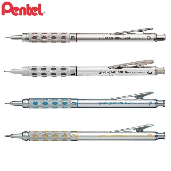 

Pentel Graph Gear 1000 Mechanical Drafting Pencil (0.3/0.5/0.7/0.9)
