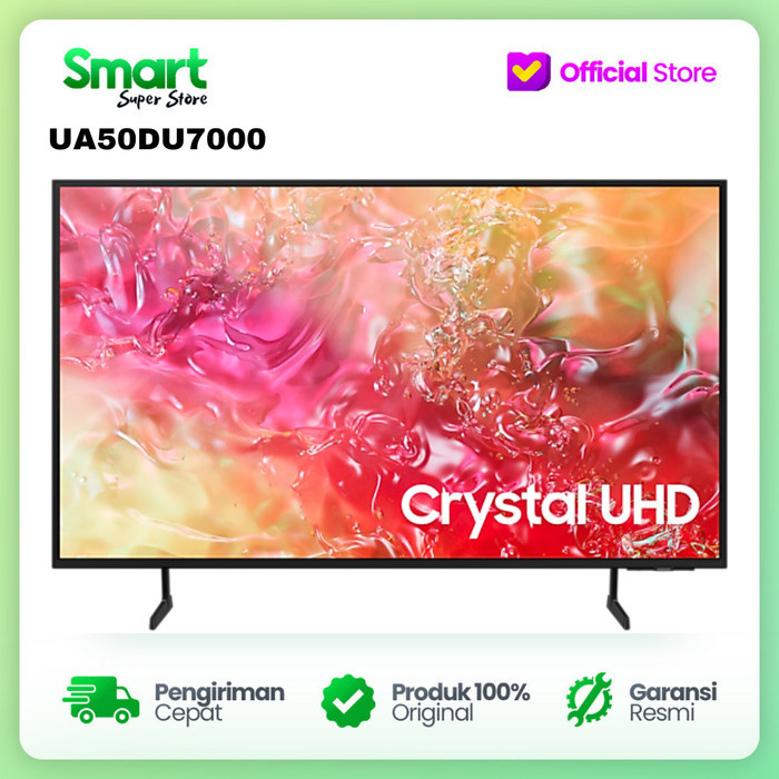 SAMSUNG CRYSTAL UHD 4K SMART TV 50 INCH