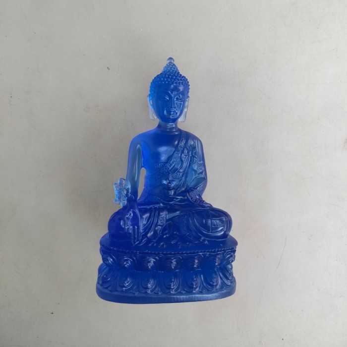 TERBARU - Patung Buddha Obat Yo Se Hut Medicine Buddha Bhaisajya Guru size S