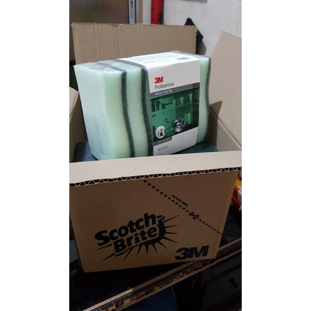

Ready Spon Cuci Piring ID-31 (3M Handpad Ecogreen Besar) pack isi 6pcs