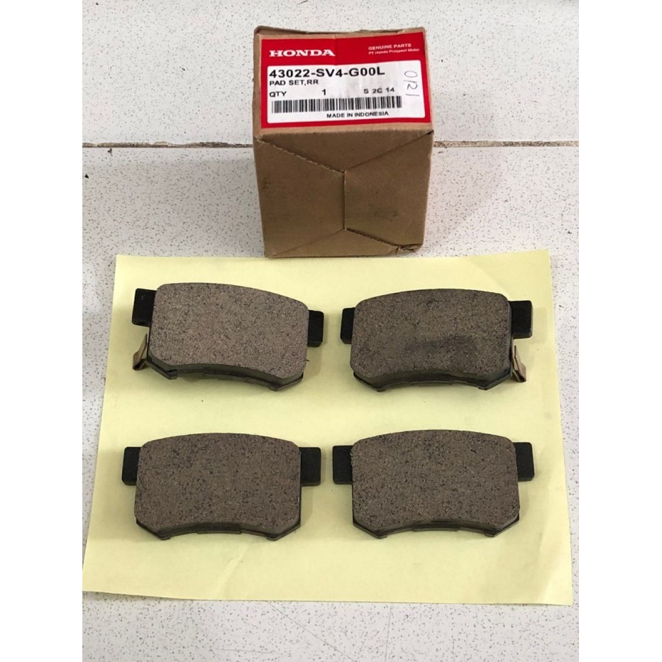 Kampas Rem Belakang Crv 2013-2016, Crv Gen 4 Original