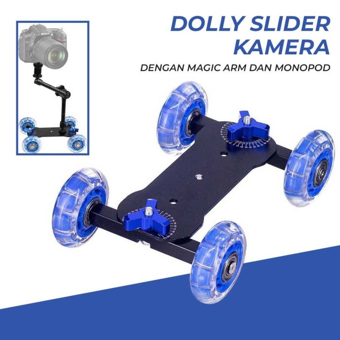 Dolly Slider Kamera DSLR