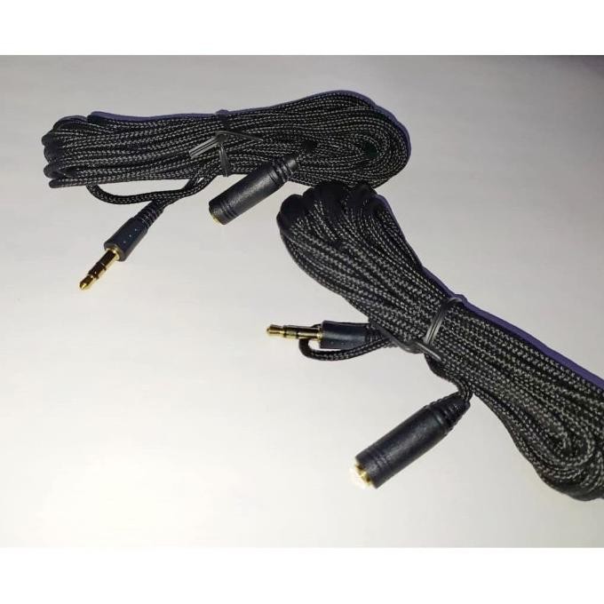 

Ready KABEL AUDIO EXTENDER DENGAN JACK 3 5 MALE TO FEMALE PANJANG 5 METER K