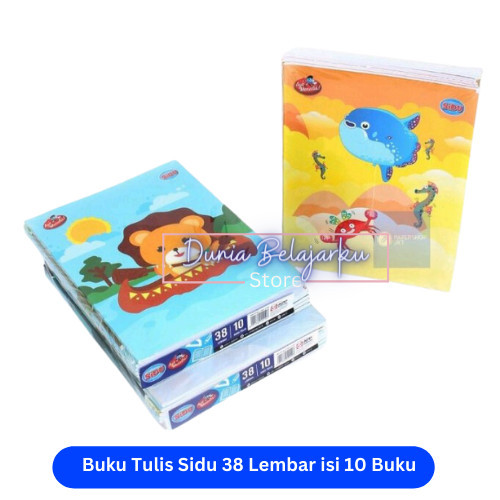 

NEW BUKU TULIS SIDU 38 LEMBAR ISI 10 BUKU KODE 1176